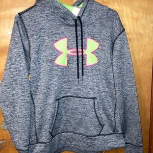 Gray under armour hoodie